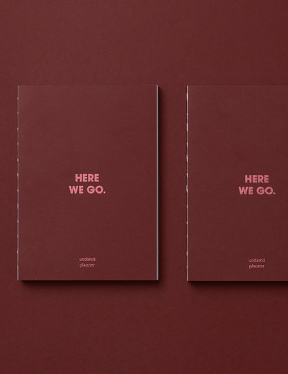 Timeless Here We Go - Burgundy